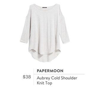 Stitch Fix Papermoon Aubrey Cold Shoulder XL